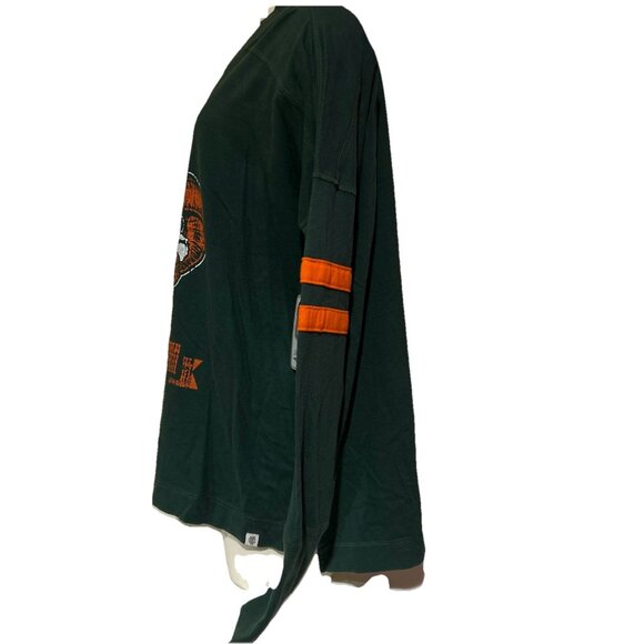 NEW CSU Colorado State Retro Rams Aggies Womens Oversized Cotton Shirt M NCAA - Picture 5 of 9